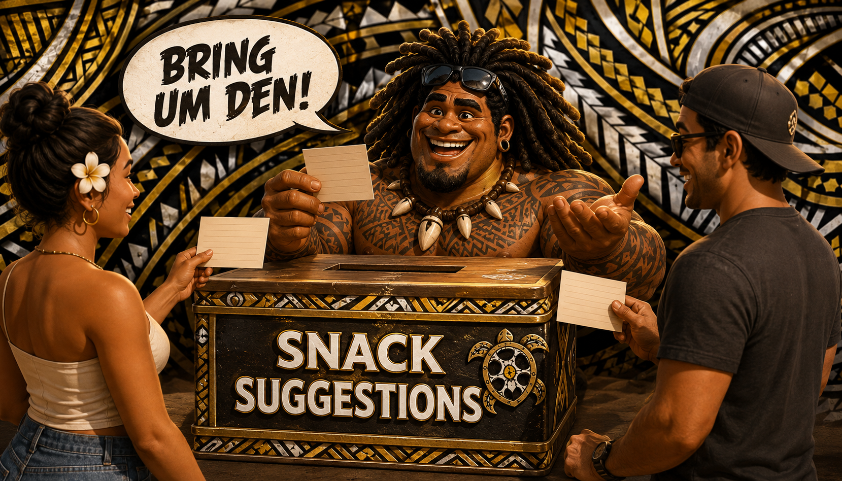 HUNGA welcoming snack suggestions from Snack Attackers